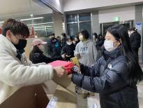 기말고사 기간 학생들을 위한 ‘간식데이’ 행사 진행